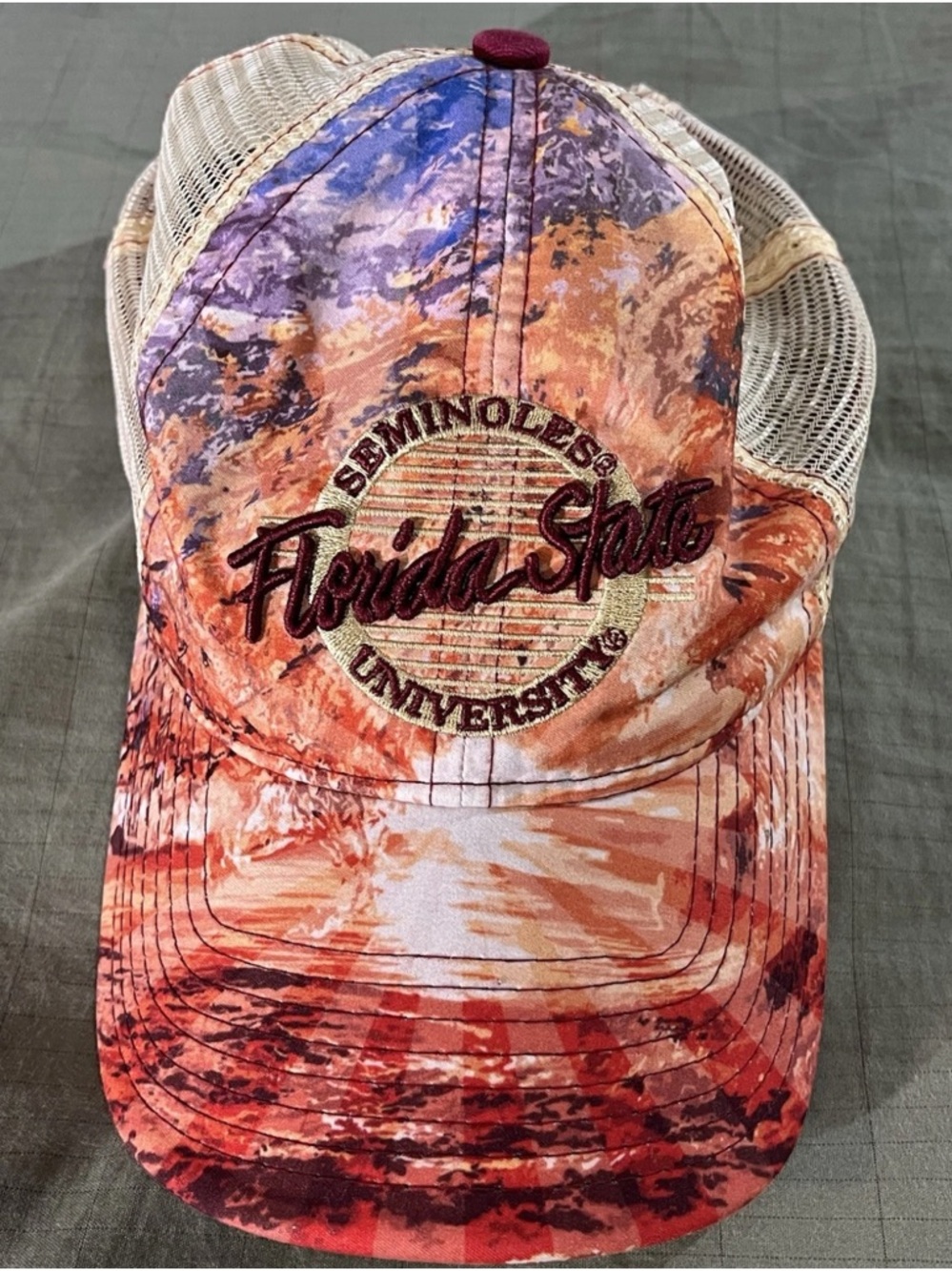 FSU SnapBack Trucker Hat, Florida State Seminoles